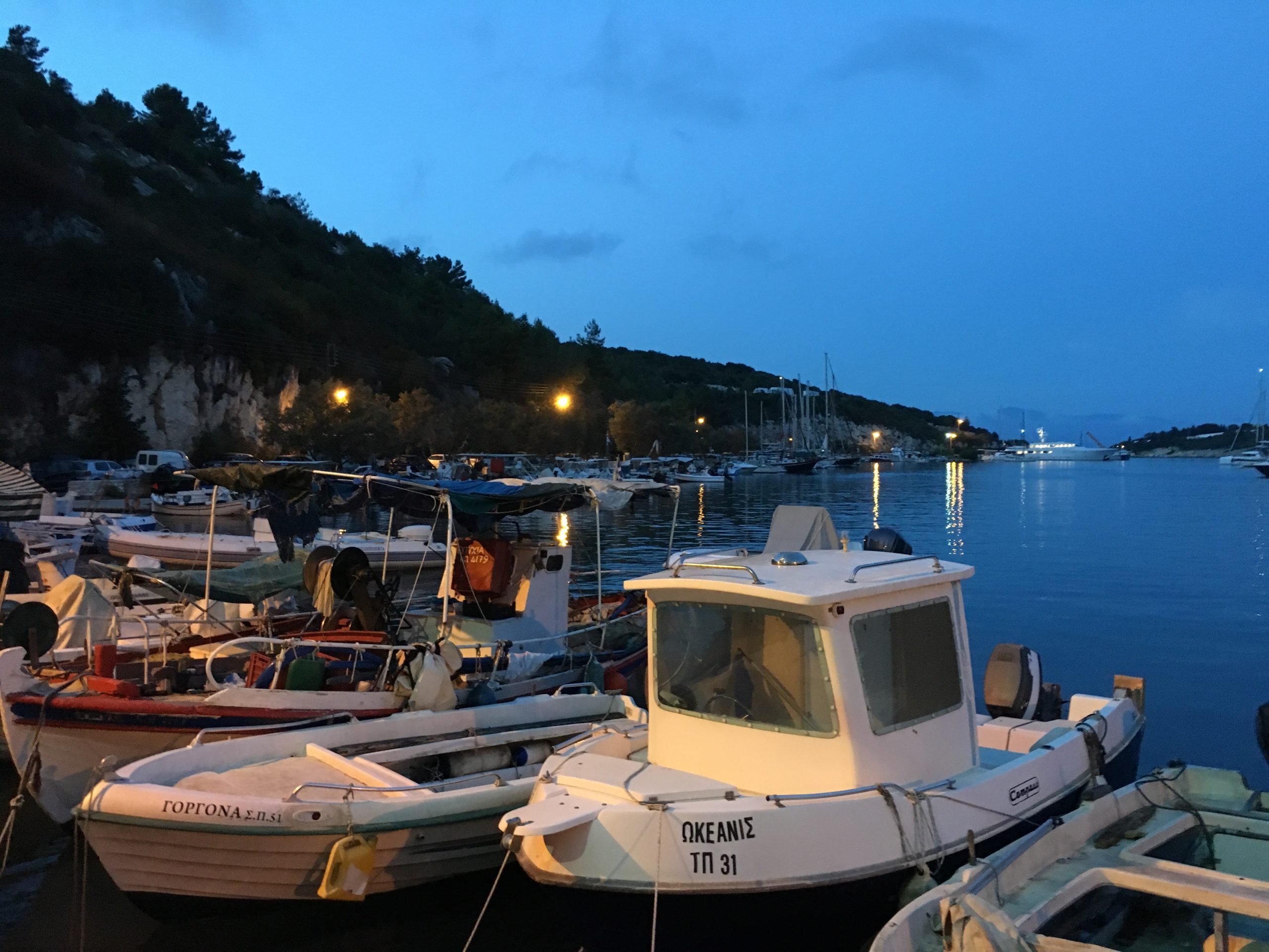 A Bumpy Night in Paxos Bay